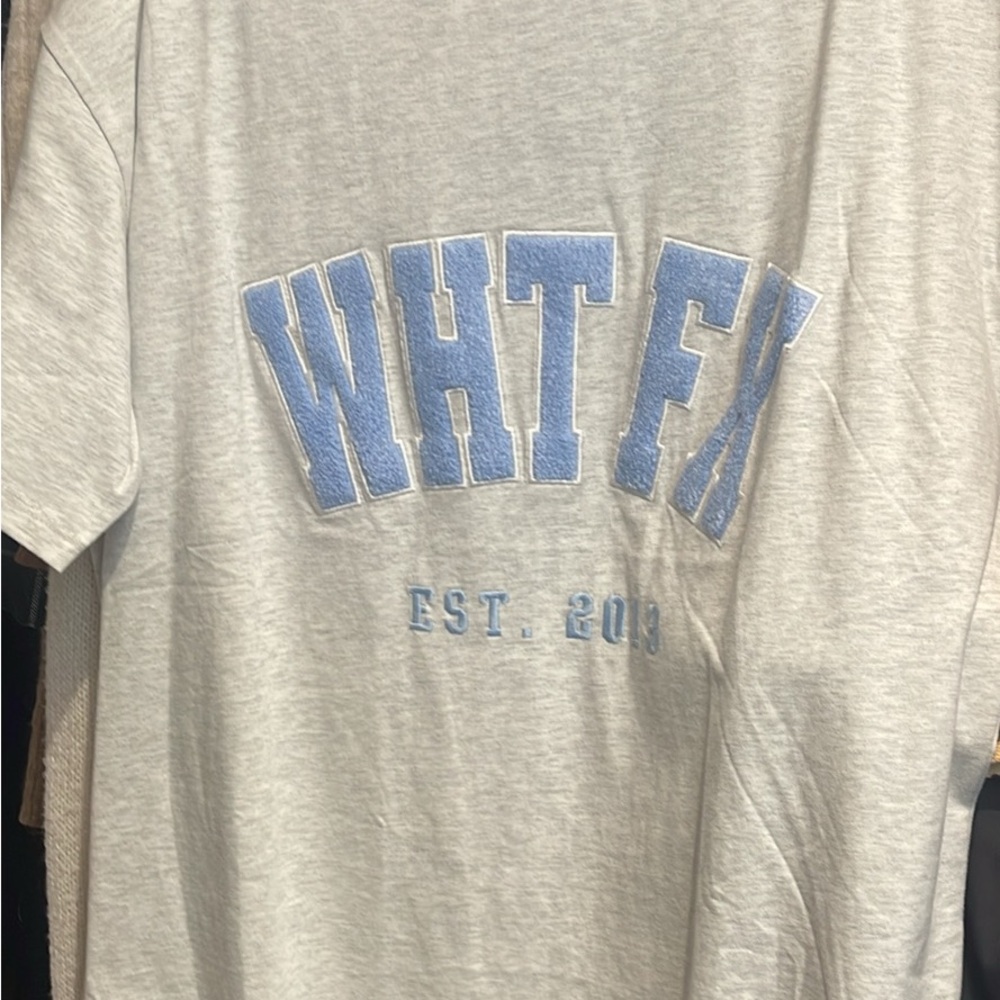 White Fox Oversized Tee.